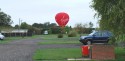 LANDING IN THE NEXT FIELD ALWAYS CREATES A STIR (click to enlarge)